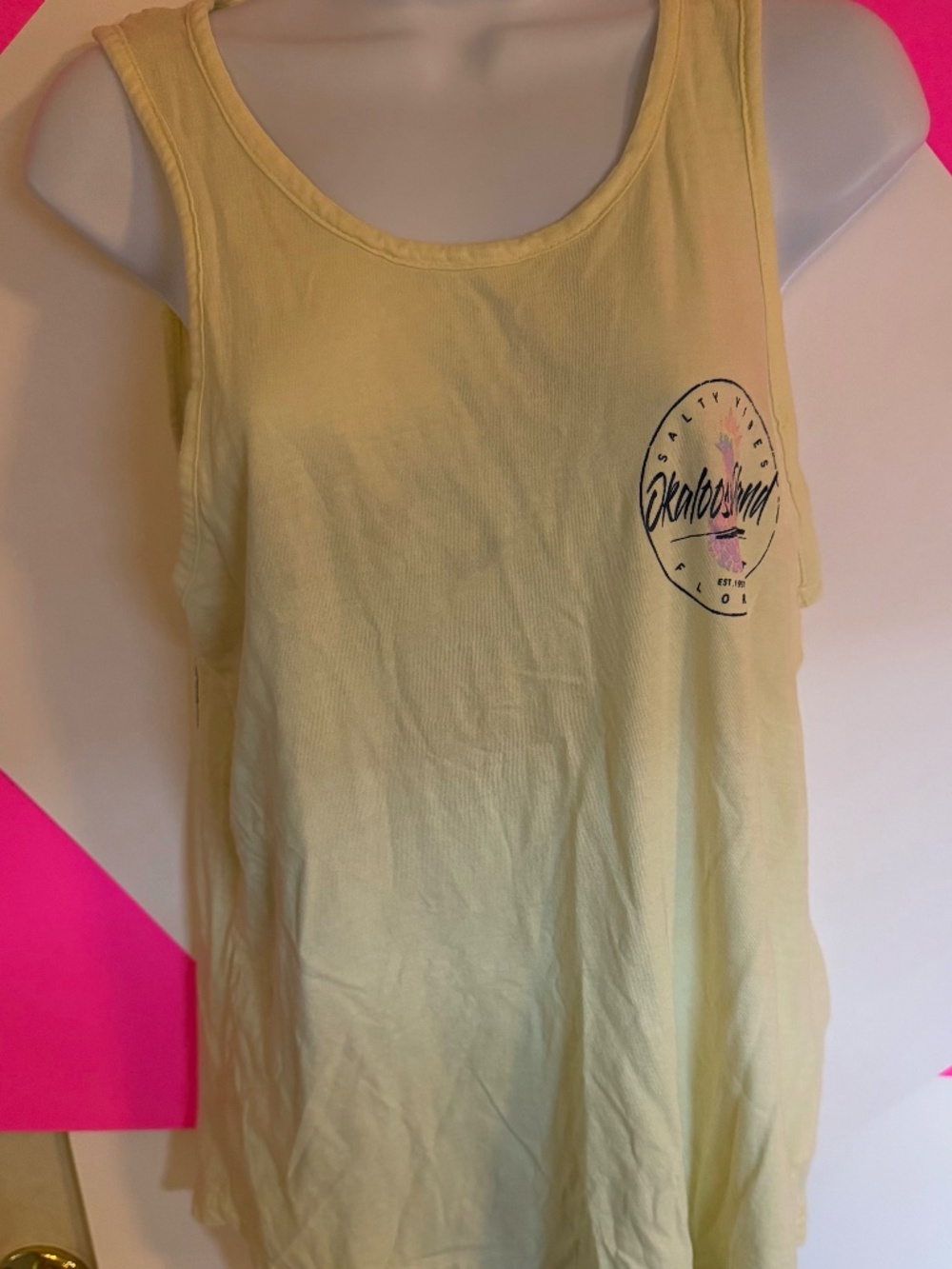 🌴 Alvin’s Island Florida Muscle Tank | Size Small | Beachy Summer Tank